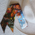 Country Squirrels Silk Twilly Scarf
