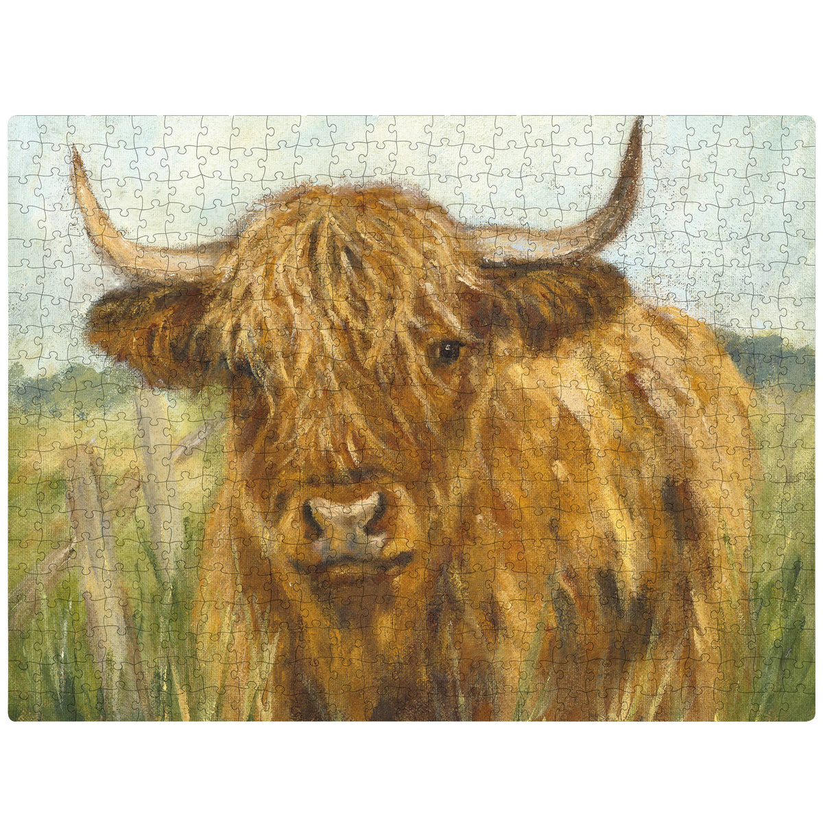 Highland Cow Puzzle