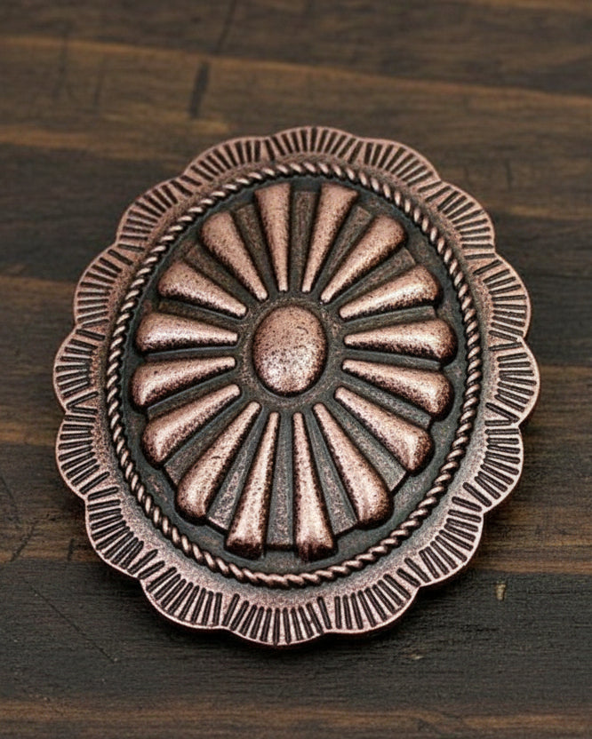Metal Concho Scarf / Wild Rag Sliders
