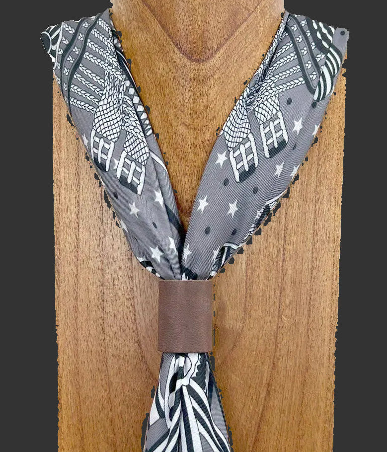 Leather Scarf / Wild Rag Slide Holder