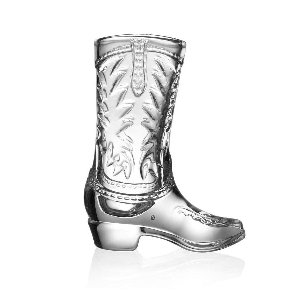 Crystal Cowboy Boot Shot Glass, Set of 6