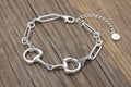 Snaffle Bit Link Bracelet