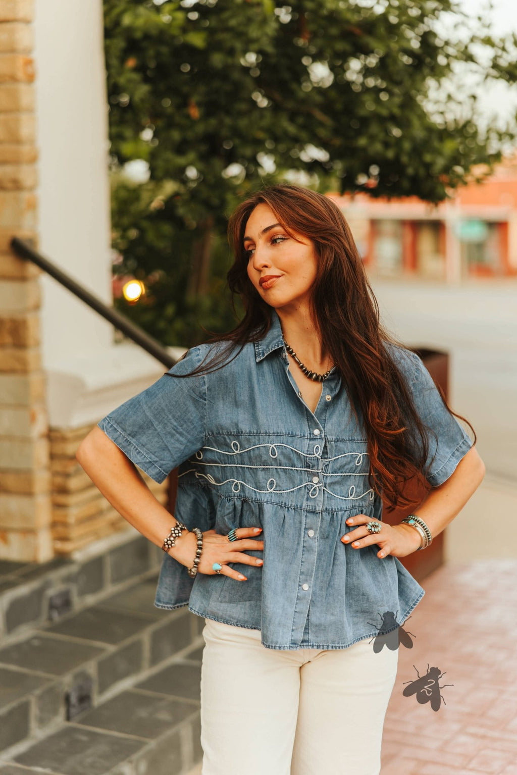 Loopty Lou in Denim - The Farmstead Workshop