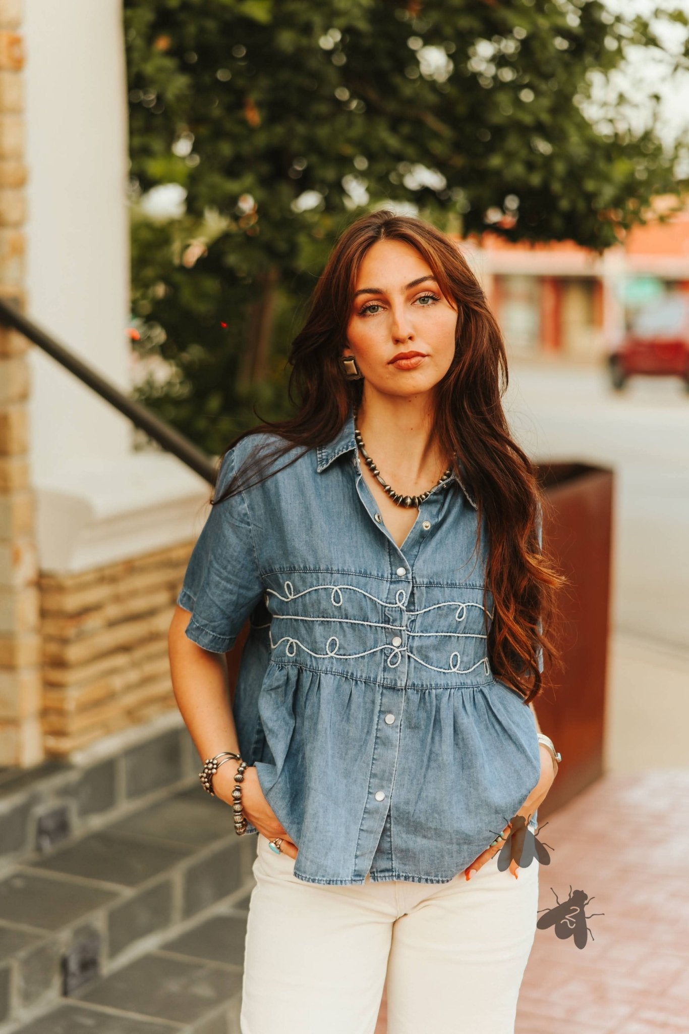 Loopty Lou in Denim - The Farmstead Workshop