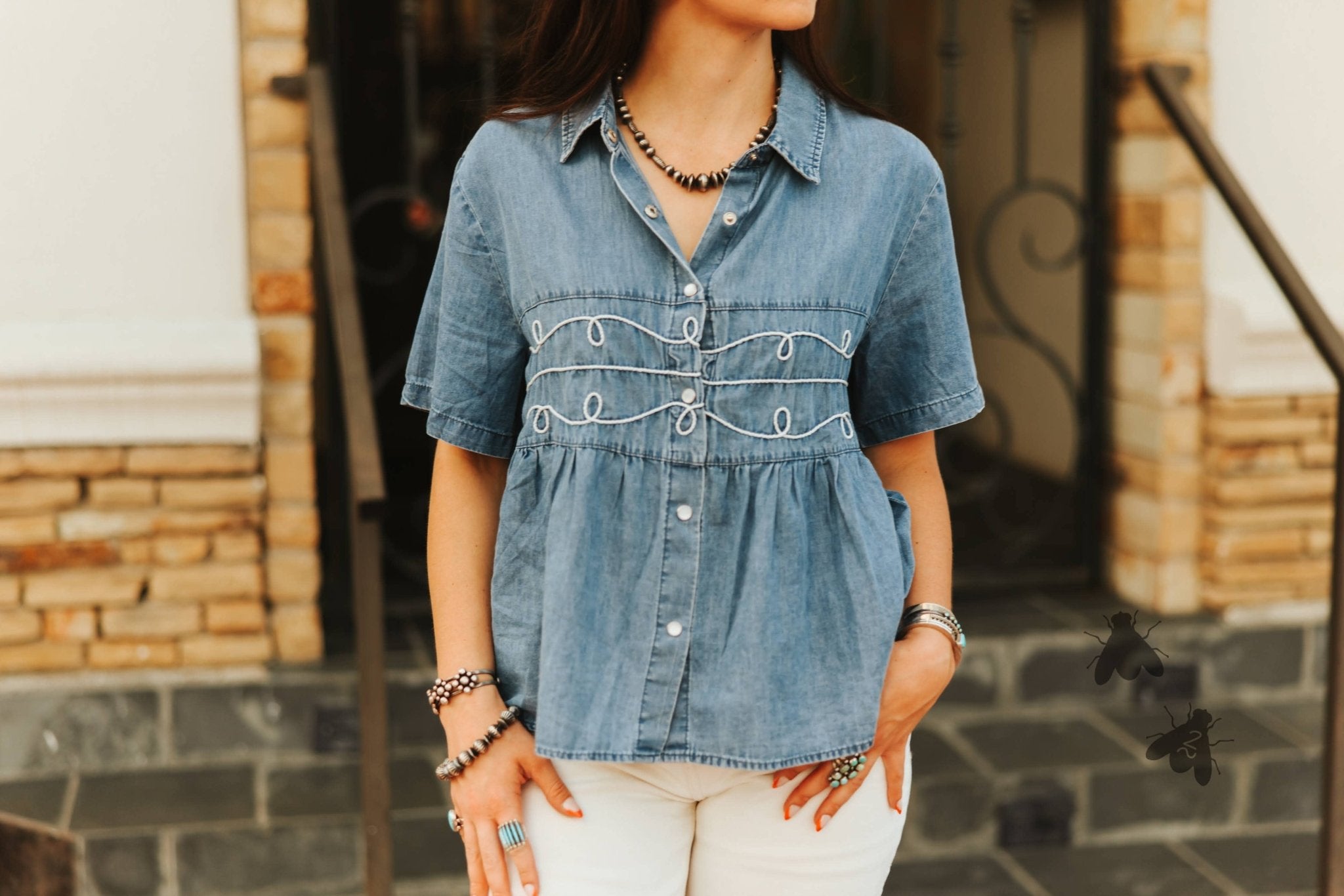 Loopty Lou in Denim - The Farmstead Workshop