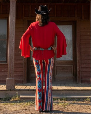 Serape Bell Bottom Pant - The Farmstead Workshop