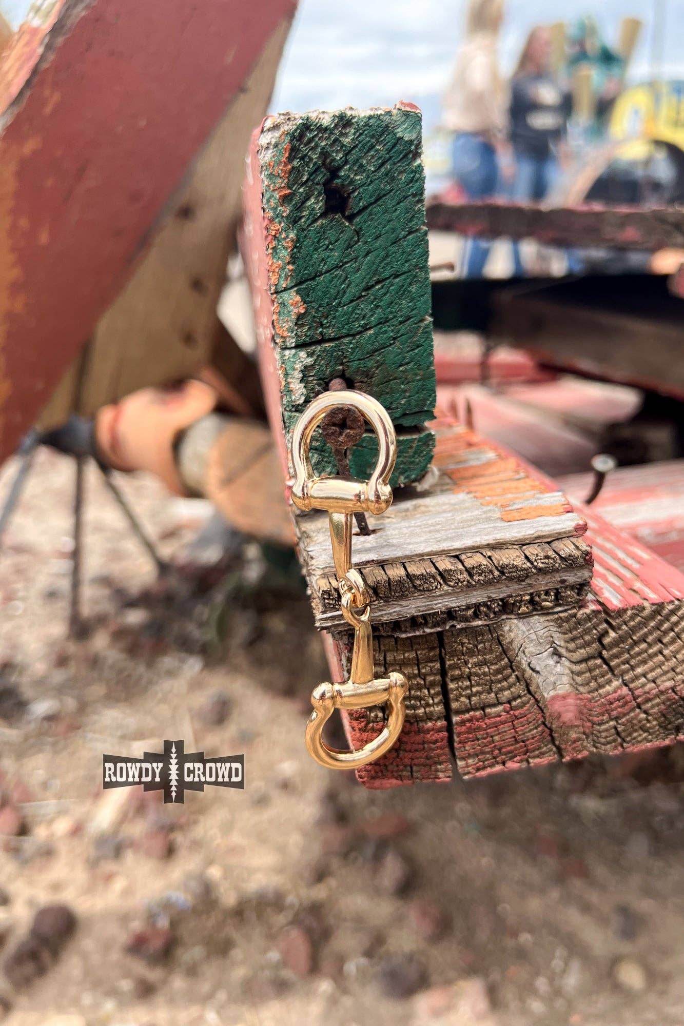 Snazzy Snaffle Scarf Slide - The Farmstead Workshop