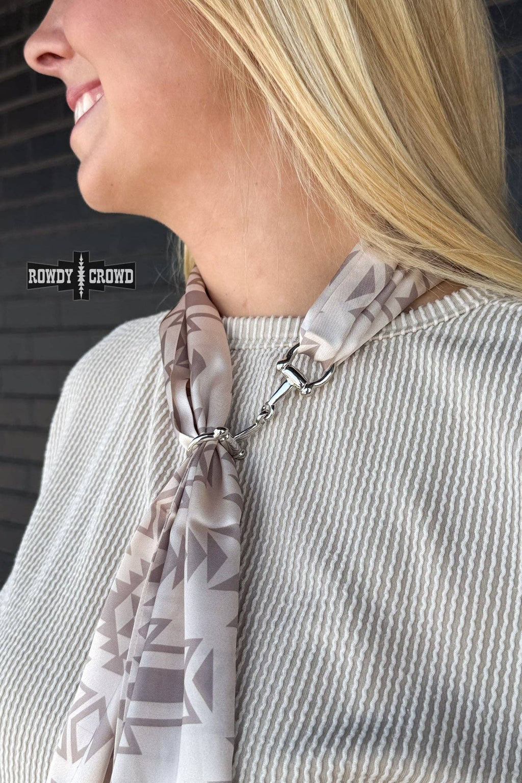 Snazzy Snaffle Scarf Slide - The Farmstead Workshop
