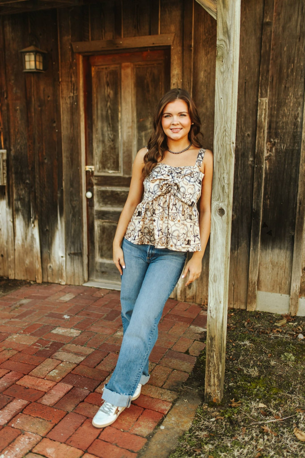 Western Rodeo Ribbon Tank - The Farmstead Workshop