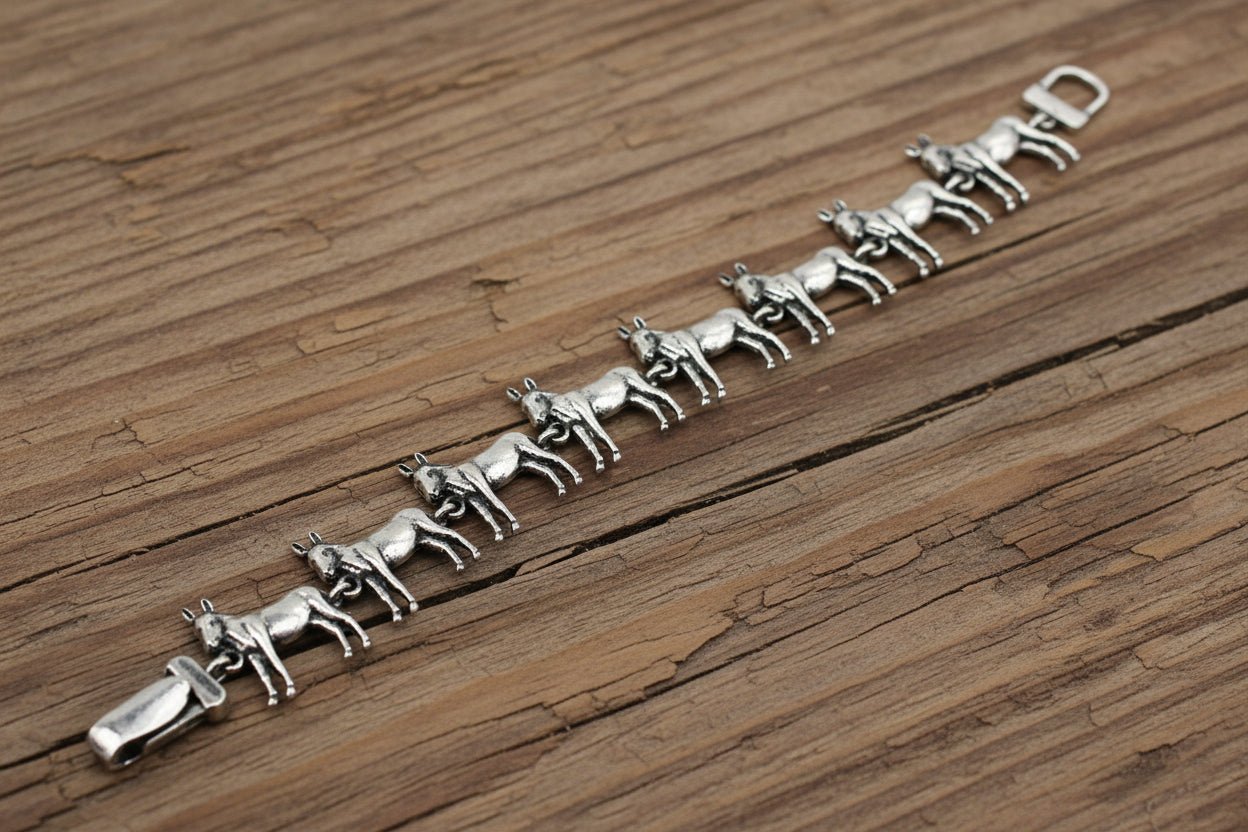 Western Style Mule / Donkey Bracelet - The Farmstead Workshop