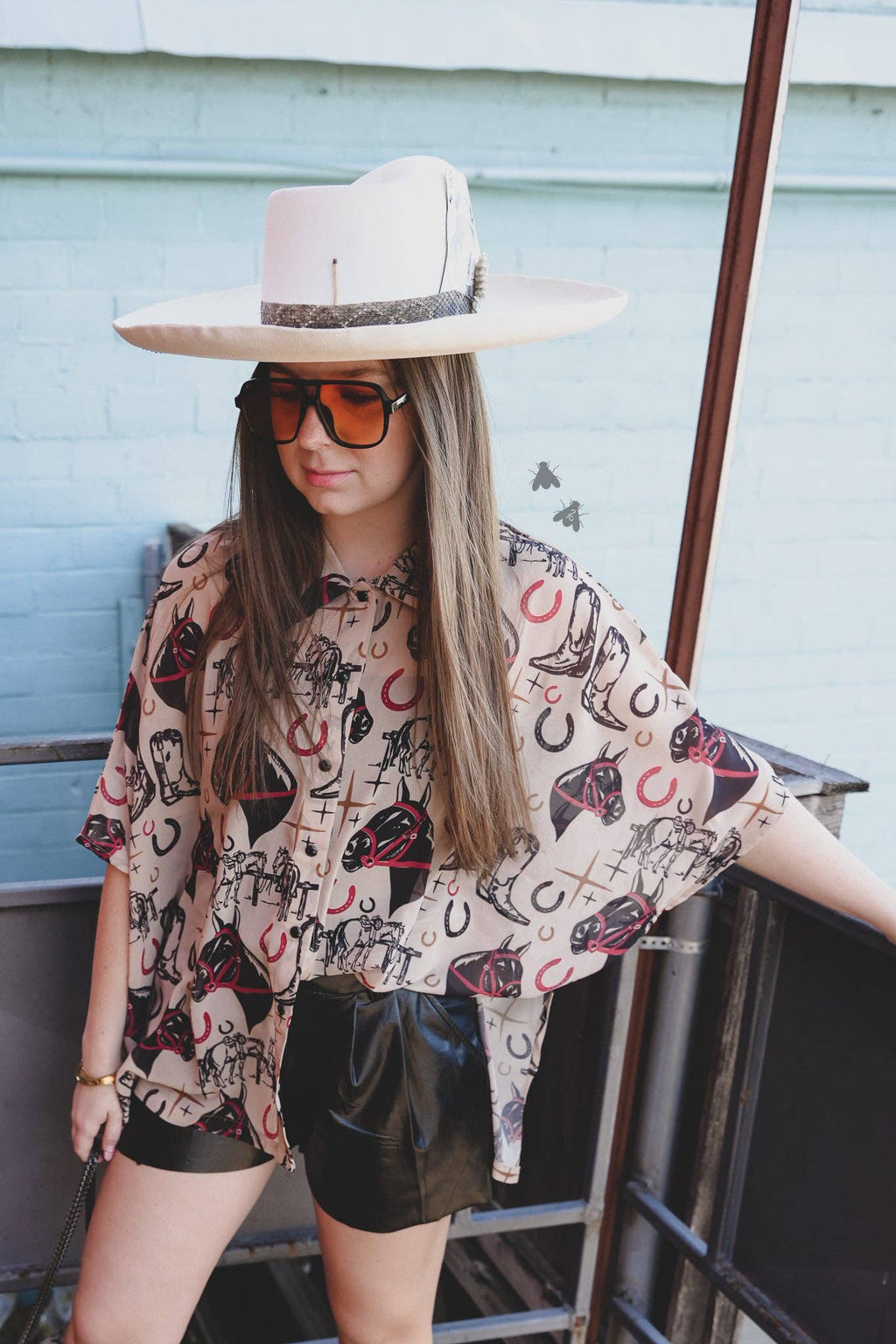 Westy Horseman Flowy Top - The Farmstead Workshop
