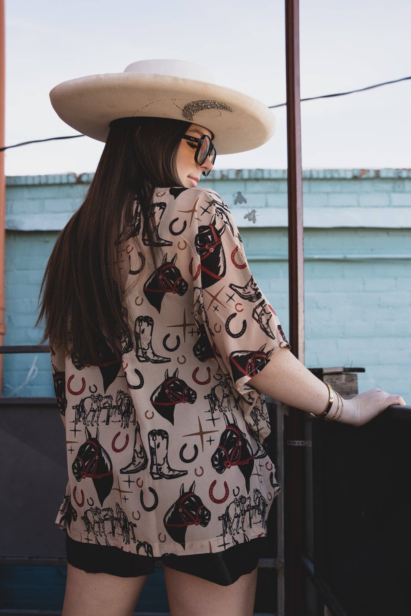 Westy Horseman Flowy Top - The Farmstead Workshop